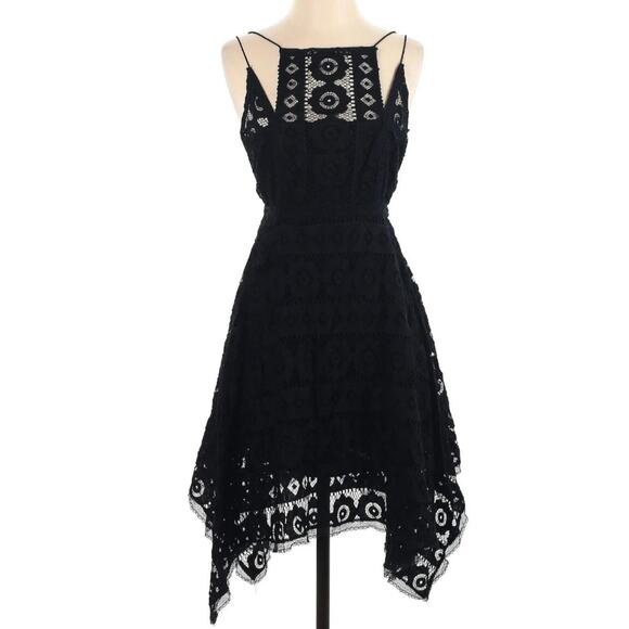 NWT Free People Just Like Honey Asymmetrical Goth Dress - Picture 2 of 4